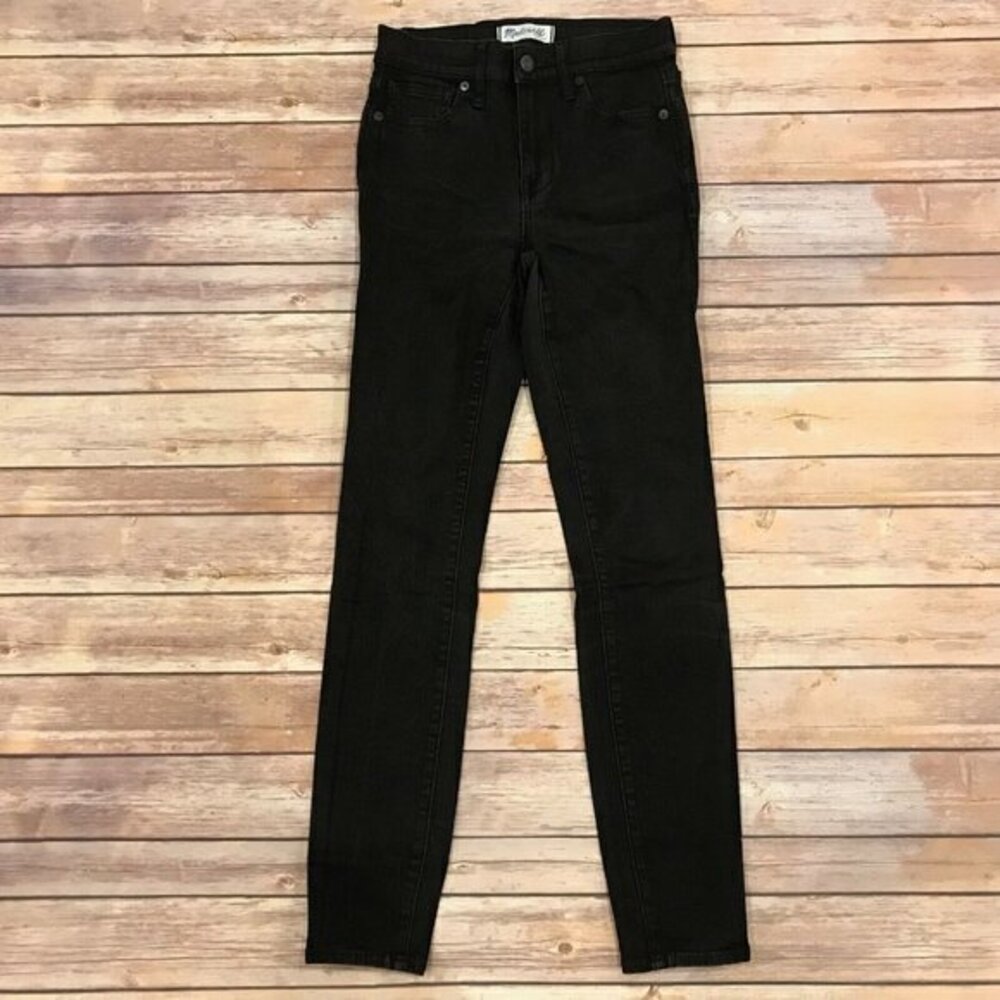 Madewell High-Rise Skinny Jeans - Black